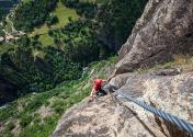 Tracciato di arrampicata Hoachwool a Naturno